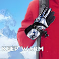 Miniatyrbild 3 av 4: Skidhandskar Vintersnöhandskar Vattentäta kallvädershandskar