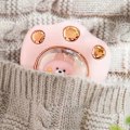 Miniatyrbillede 3 af 3: Sød Katteklo Formet Håndvarmer Bærbar USB Genopladelig Elektrisk Håndvarmer til Vinter Udendørs Rejser Vandreture