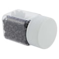 Miniatyrbilde 3 av 5: 400 stk Silikon Mikro Ringer Klemmeperler for Hår Extensions med Tupp Svart