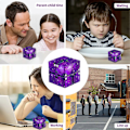 Miniatyrbillede 5 af 5: Infinity Cube Fidget Legetøj, 2 stk. Finger Fidget Legetøj, Stress- og Angstdæmpende Førskolelegetøj, Strømpestoppere til Voksne Børn, Tidsfordriv Cool Fidget