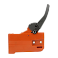 Miniatyrbilde 2 av 5: Husqvarna 50 51 55 Erstatnings Kjedebremsmontering Clutchdeksel Bremsehåndtak (Delenummer: 503498103)