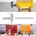 Miniatyrbilde 3 av 5: Beverage Dispenser Utbyttbart Tappehode, Polert Rustfritt Stål, Vann Dispenser Utbytting
