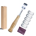 Miniatyrbilde 1 av 5: Baker Blade og 10 stk Blader, Grignette BakerScarifier Brødblad Brød Razor Bladholder Baker, for Rissing av Brød Scarifier Bakeri Tilbehør