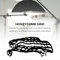 Miniatyrbillede 4 af 5: Fotografering Honeycomb Grid til 50*70cm / 20*28 tommer Paraply Softbox Studio Strobe Paraply Softbox