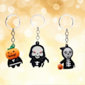 Pikkukuva 5 / 5: Halloween-avaimenperä Halloween-haamuavaimenperä Ripustuskoriste Avaimenperät Halloween-koriste Avaimenperä Haamuavaimenperä 3D (6 kpl, musta)
