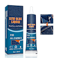 Miniatyrbilde 1 av 5: Stoffreparasjonslim 50ml, Sømlim Bindingsvæske, Hurtigtørkende Multifunksjonelt Stofflim, Stofflim for Klær Permanent Vaskbar Bomull Flanell Denim