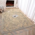 Miniatyrbild 3 av 5: Tflycq Soft Fluffy Area Mattor För Sovrum Barnrum Plysch Shaggy Nursery Matta Furry Throw Mattor För Pojkar Flickor, College Sovsal Fuzzy Mattor Vardagsrum Ho Tan 3.3 * 4 Feet