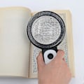 Miniatyrbillede 3 af 5: Håndholdt forstørrelsesglas med lys, belyst forstørrelsesglas til læsning og makuladegeneration