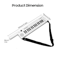 Miniatyrbillede 4 af 5: \"Guitar Elektronisk Klaver Med Mini Keyboard 37-tangenters Elektronisk Keyboard Klaver Genopladeligt Børneklaver\"