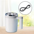 Miniatyrbillede 2 af 5: Automatisk Omrørende Kaffekrus Automatisk Blandekop Selvblandende Bærbar Elektrisk Mixer Krus til Chokolade Stue