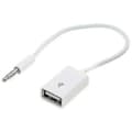 3,5 mm Aux hane till USB hona adapterkabel