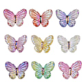 Miniatyrbild 5 av 5: Nagelkonst Strass Set Glittriga Sommar DIY Nagelkonst, Fjärils Nageldekaler Fjärils Nagelkonst Berlocker för Hem Nagelkonst