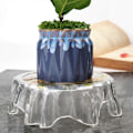 Miniatyrbilde 4 av 5: Uregelmessig Brett Epoksy Resin Form Blomsterpotte Stativ Silikonform DIY Håndverk Hjem Dekorasjoner Oppbevaringsboks Støpeverktøy
