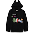 Miniatyrbild 3 av 5: 2023 Barn Garten Banban Hoodie Toddler Flickor Garden of Ban Ban Kläder Baby Pojke Långärmad Hoodie Sweatshirt Barnkläder white1 110cm