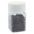 Miniatyrbillede 1 af 5: 400 stk. Silikone Micro Ringe Krympeperler til Hår Extensions med Tip, Sort