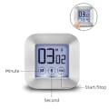 Miniatyrbilde 4 av 5: Berøringsskjerm Digital Kjøkkentimer Magnetisk Stoppeklokke LCD-display Timer
