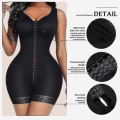 Miniatyrbillede 3 af 4: Tflycq Fajas Colombianas Reductoras Compression Shapewear Post-operativ slankende Shapewear black XL