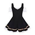Miniatyrbilde 2 av 5: Rask levering 2023 Beste Oktoberfest-kostyme for kvinner Tysk bayersk Dirndl Ølpike Fancy Dress S - 4xl Khaki M