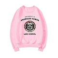 Miniatyrbillede 5 af 5: University of American Samoa Law School Sweatshirt Crewneck Unisex Pullovers Grafiske Hættetrøjer Dame Streetwear Sweatshirts Toppe