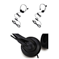 Miniatyrbild 1 av 5: USB-headset med mikrofon, med volymkontroll, för onlinekonferenser, onlinelektioner, spel Compu