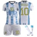 Pikkukuva 1 / 5: MIA MI Messi Camiseta No10 Jalkapallo Jersey Poika Lasten T- set Aikuisten Urheiluvaatteet Tytölle Urheilupuku Suojavaatteet Cosplay Kit F2 20