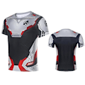 Pikkukuva 1 / 2: Avengers 4 Iron Man Tony Stark Cosplay -asu Miesten hupparipaita Kore erme topp 3XL