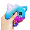 Miniatyrbillede 4 af 5: Jumbo Squishy Kawaii Enhjørning Hest Kage Hjort Dyr Panda Squishies Langsomt Stigende Stress Relief Klemme Legetøj til Børn