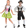 Pikkukuva 2 / 5: Nopea toimitus Puvut Cospaly Halloween Uusi saksalainen olutfestivaali Vaatteet Tyttöjen Isot Lapset Vanhemmat ja lapset Vaatteet Maid puku Lastentarha Esitys Picture color S