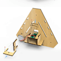Miniatyrbillede 4 af 5: Børns DIY Håndsving Generator Læring Pædagogisk Legetøj Videnskabeligt Eksperiment