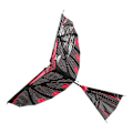 Miniatyrbillede 3 af 5: Kulfiber Model Flymonteringssæt Flappende Vinge Fly DIY Model Fly Pterosaur Gummibånd