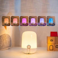 Miniatyrbillede 4 af 5: Natlampe til Børn, Touch Kontrol Genopladelig Baby Natlampe Farveskiftende Sengelampe, Børnelampe til Amning Baby Gave