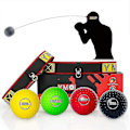 Miniatyrbillede 1 af 5: Ultimate Reflex Ball Set - 4 Reaktionsbolde + 2 Justerbare Pandebånd, Perfekt til Reaktionstid, Timing, Præcision, Fokus og Hånd-Øje Koordinationstræning