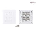 Miniatyrbillede 1 af 5: 86 Type Computer Stikpanel Cat5e Netværksmodul Rj45 Interface Udgang