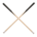 Pikkukuva 5 / 5: 2 kpl Pool Cue Puinen Biljardikeppi Kätevä Keppi Lyhyt Pool Cue Keppi