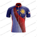 Pikkukuva 1 / 5: 2023 Filippiinit Pyöräilyneulesetti Kesä Pilipinas Pyöräilyvaatteet Set Maantiepyöräpaita Puku Pyörälappu shortsit MTB Urheiluvaatteet 21 L