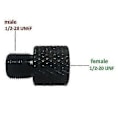 Miniatyrbilde 2 av 2: Gjengeadapter for løpsende Hunn 1/2-20 UNF til Hann 1/2-28 UNEF 0018 Flott