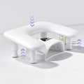 Miniatyrbillede 3 af 5: Negle Armlæn Komfortabelt Blødt Negle Håndhvile til Saloner Negleteknikere Hjemme DIY