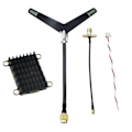 Miniatyrbild 1 av 5: 1.4G 1.5G 1.6G 3W FPV VTX 16CH 3000mW Videosändarmodul för RC FPV Fastvingat Flygplan Lång räckvidd