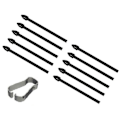 Miniatyrbillede 2 af 5: 10 stk. Stylus Spidser Stylus Refill Spen Refill til Galaxy Tab S6Lite S6/S7/S7/S8 Note10/Note20