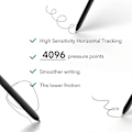 Miniatyrbilde 3 av 5: Metall Nib/Tupper Erstatning for Galaxy Tab S9/S9FE+/S9 Ultra