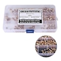 Miniatyrbilde 5 av 5: M3 M4 M5 Riflet Messing Innsettingsmutter Sett 300 stk Anti-korrosjon Varmesmeltemuttere Anti-rust