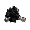 Miniatyrbilde 2 av 5: Front og bakre girkasse med gir for XLF X03 X04 X03a X04a X-03 X-04 X05 X06 F10 F19 1/10 RC Bil Sp