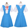 Miniatyrbild 1 av 4: Neon Genesis Evangelion cosplay Ayanami Rei Asuka cos kostym anime kostym L