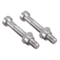 Miniatyrbilde 3 av 5: 4 stk M2.5x18.5mm platespiller platespiller skruer, maskinvare erstatning headshells stylus montering vinyl