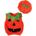 Miniatyrbilde 1 av 4: Barne Halloween kostyme Gresskar Fancy Dress Cosplay Fest Kostyme Klær Med Hat Til Baby Gutter Jenter 6 9 Months