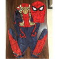 Miniatyrbilde 1 av 5: Barne Halloween-kostyme-kompatibel superhelt-kostyme dresser Barnefest Cosplay 3d-stil beste gaver 81 120CM