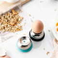 Miniatyrbilde 3 av 5: 2 stk. Kokt Egg Piercer Rustfritt Stål Eggprikkere Separator Endurance Bakeri Egg Puncher Hjem Ki