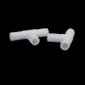Miniatyrbillede 3 af 5: 2 x 12mm Plastik Lige T-stykke Konnektor Barb Slangefitting Luft/Vand Slange Samler
