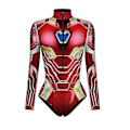Pikkukuva 1 / 3: Naiset Spiderman Skeleton Bone Frame trikoo Bodysuit Halloween Party Fancy Mekko Cosplay-asu style3 L