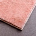 Miniatyrbilde 3 av 5: Søt rosa rundt bad S 2 fots imitert ull myk shag Sirkel badematte med gummibakside Moderne abstrakt estetisk kunst mønstret bad Non-Slip Bo